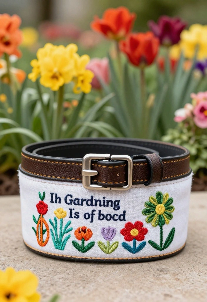 15 Pro Craftsmen Tool Belt Inspiration Setups Work Faster 5. Customized Tool Belt with Embroidery 0