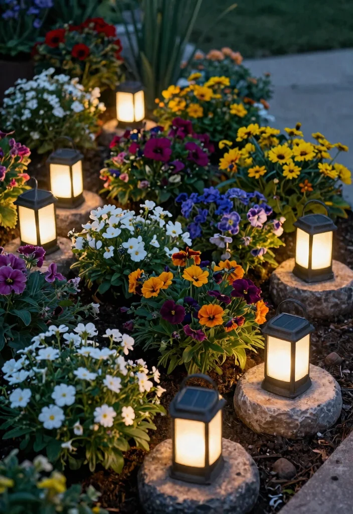 15 Stunning Outdoor Lantern Decor Ideas for a Cozy Ambiance 4 15 Stunning Outdoor Lantern Decor Ideas for a Cozy Ambiance 4. Use Lanterns in Flower Beds 0