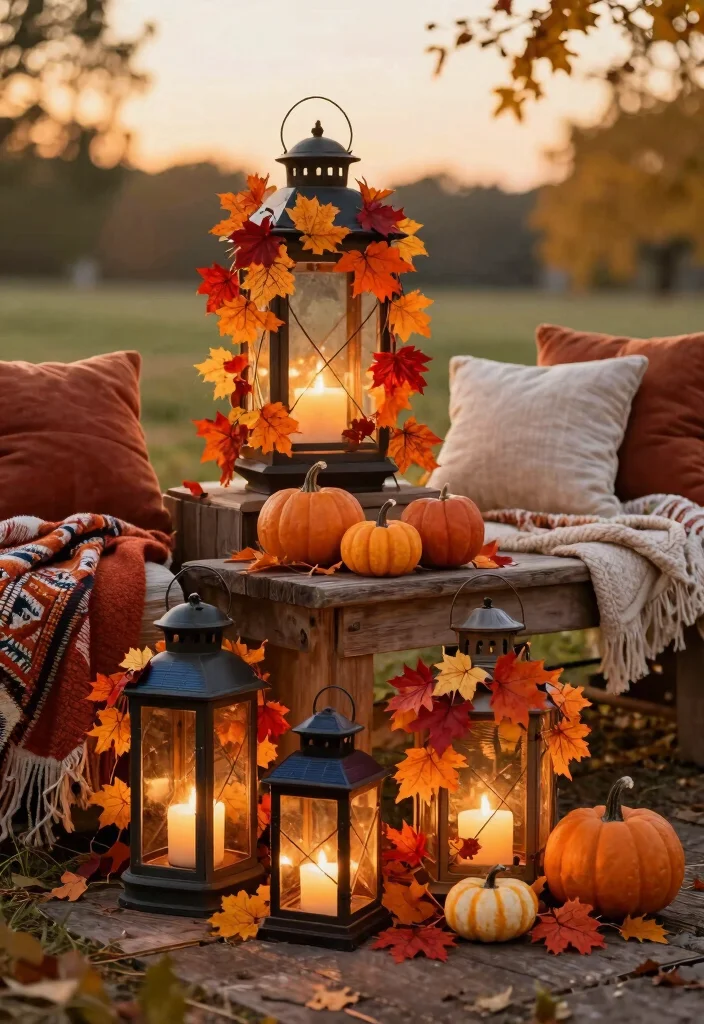 15 Stunning Outdoor Lantern Decor Ideas for a Cozy Ambiance 5 15 Stunning Outdoor Lantern Decor Ideas for a Cozy Ambiance 5. Utilize Lanterns for Seasonal Decor 0