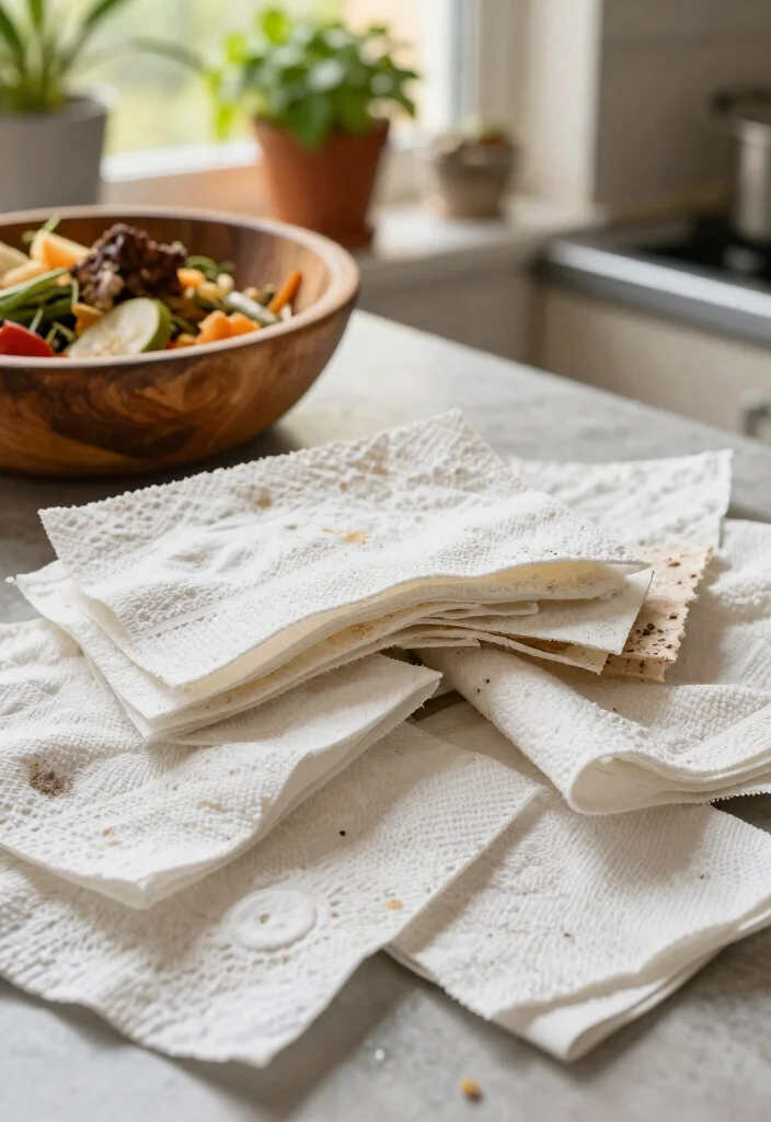 15 Surprising Compost Bin Items You Can Actually Add Guide 1. Paper Towels and Napkins 0