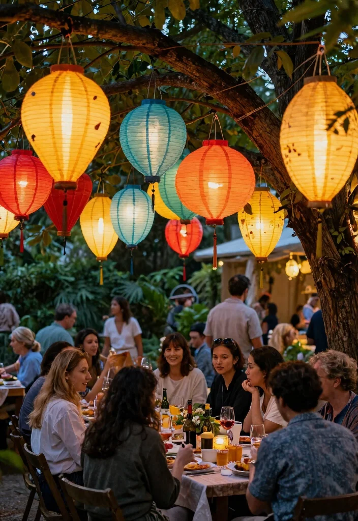 17 Relaxing Outdoor Patio Lantern Ideas for Evening Dinners 12 17 Relaxing Outdoor Patio Lantern Ideas for Evening Dinners 12. Paper Lanterns 0