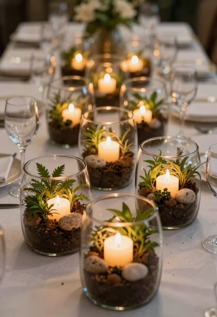 17 Relaxing Outdoor Patio Lantern Ideas for Evening Dinners 13 17 Relaxing Outdoor Patio Lantern Ideas for Evening Dinners 13. Candlelit Terrariums 0