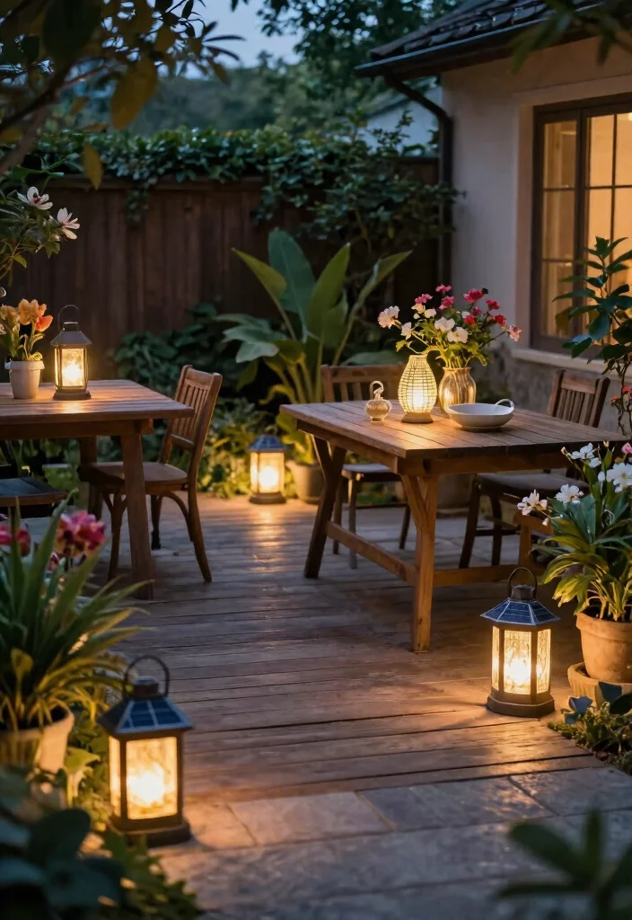 17 Relaxing Outdoor Patio Lantern Ideas for Evening Dinners 2 17 Relaxing Outdoor Patio Lantern Ideas for Evening Dinners 2. Solar Powered Lanterns 0