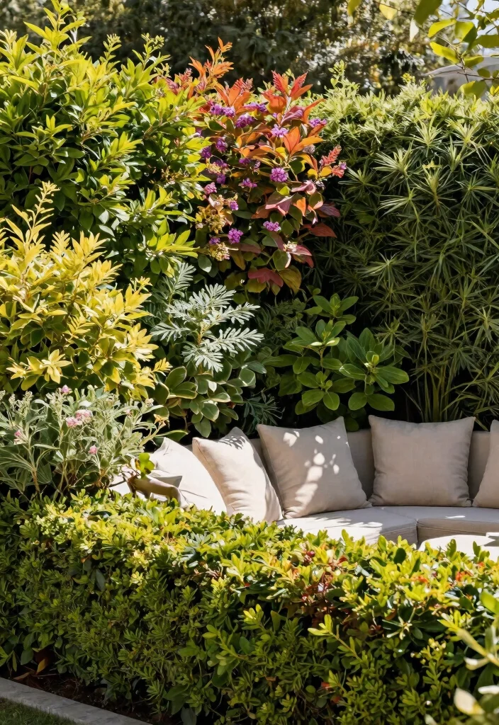 17 Stylish Outdoor Patio Barrier Ideas for Wind Protection 9. Living Fences 0