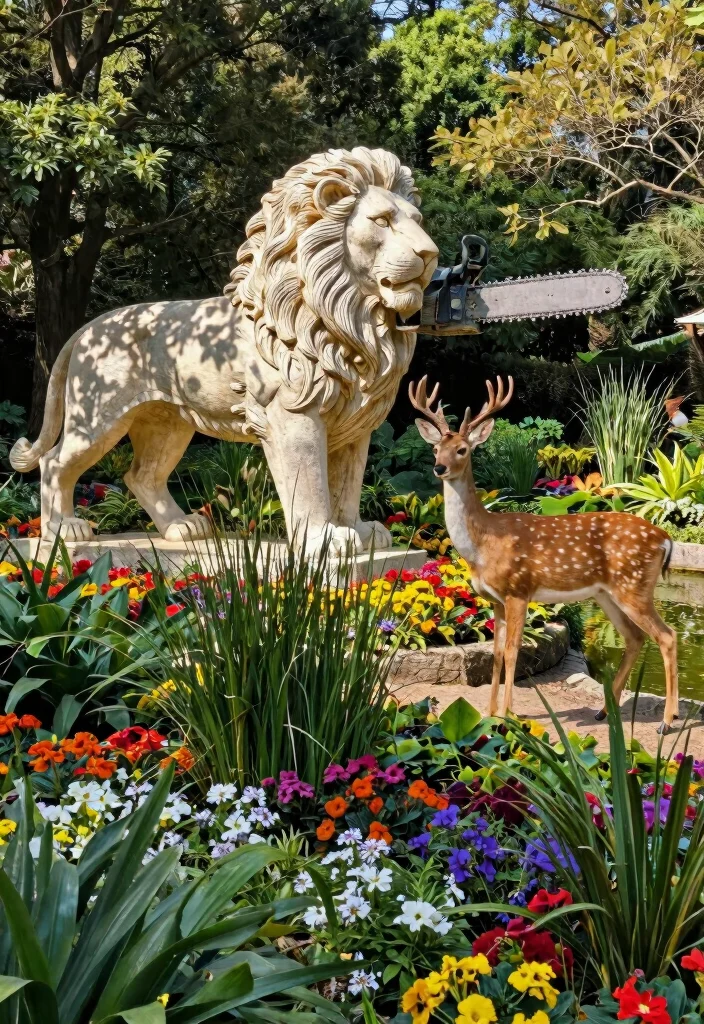 21 Amazing Chainsaw Carving Ideas for Stunning Garden Art 2 21 Amazing Chainsaw Carving Ideas for Stunning Garden Art 2. Majestic Animal Sculptures 0