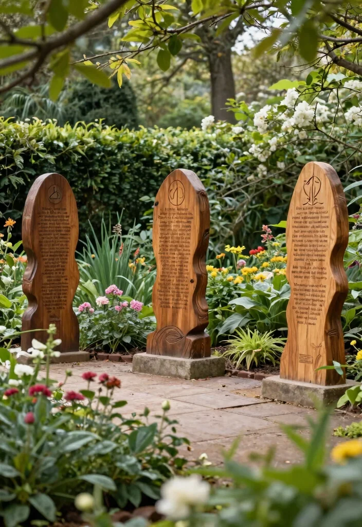 21 Amazing Chainsaw Carving Ideas for Stunning Garden Art 21 21 Amazing Chainsaw Carving Ideas for Stunning Garden Art 21. Heartfelt Memorials 0