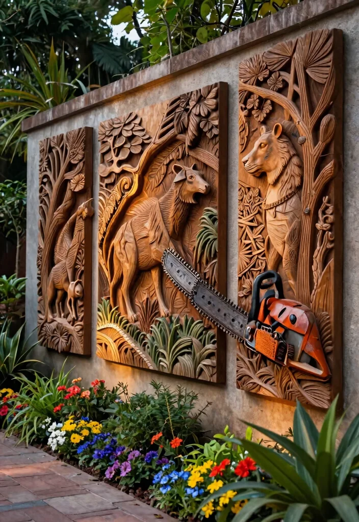 21 Amazing Chainsaw Carving Ideas for Stunning Garden Art 5 21 Amazing Chainsaw Carving Ideas for Stunning Garden Art 5. Nature Inspired Wall Art 0
