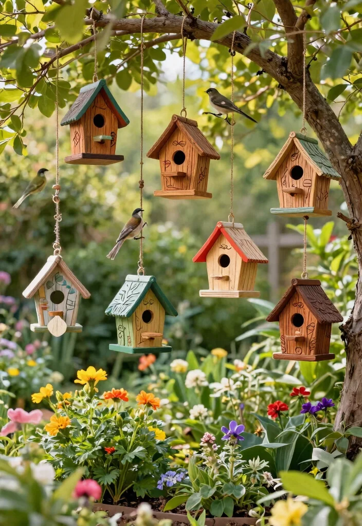 21 Amazing Chainsaw Carving Ideas for Stunning Garden Art 7 21 Amazing Chainsaw Carving Ideas for Stunning Garden Art 7. Decorative Birdhouses 0