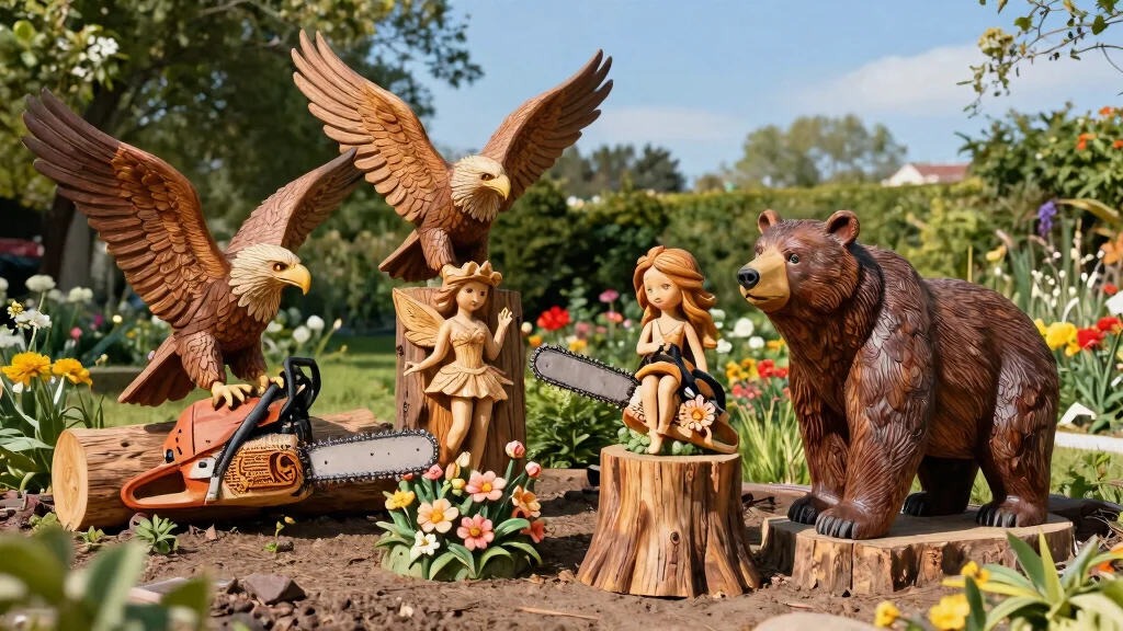 21 Amazing Chainsaw Carving Ideas for Stunning Garden Art