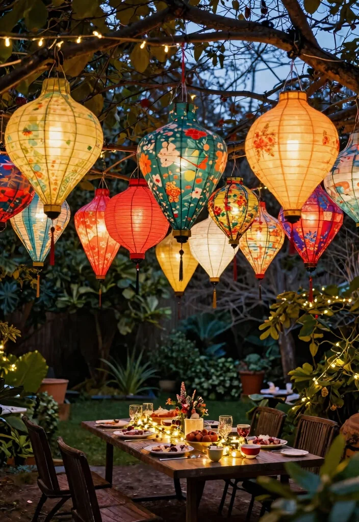 21 Festive Outdoor Christmas Lantern Ideas Holiday Glow 3. Paper Lanterns 0