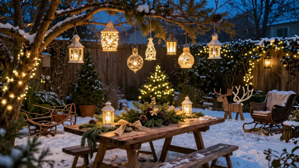 21 Festive Outdoor Christmas Lantern Ideas [Holiday Glow]