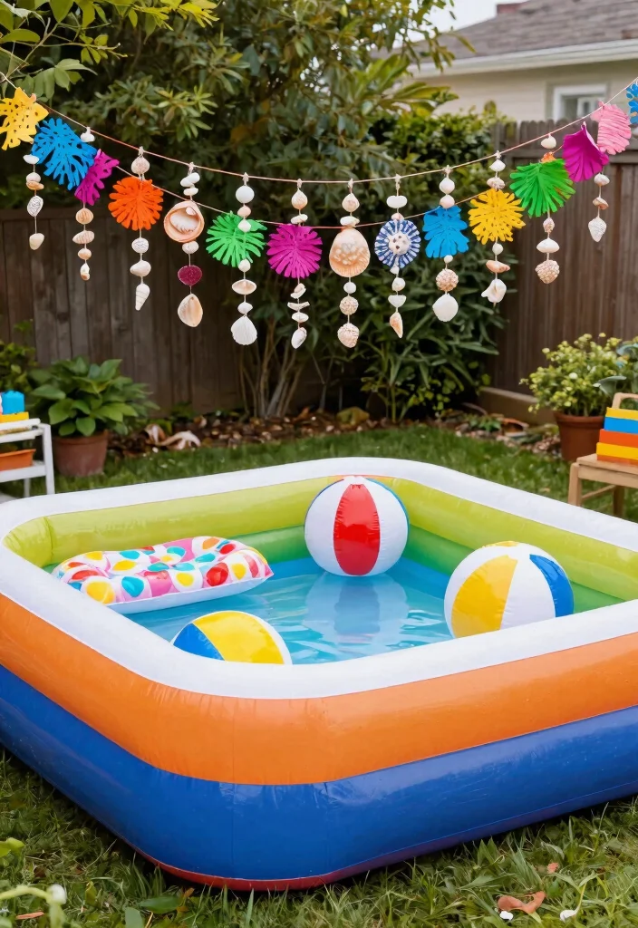21 Fun Inflatable Pool Ideas for Your Backyard Summer Setup Must See 5. DIY Pool Decor 0