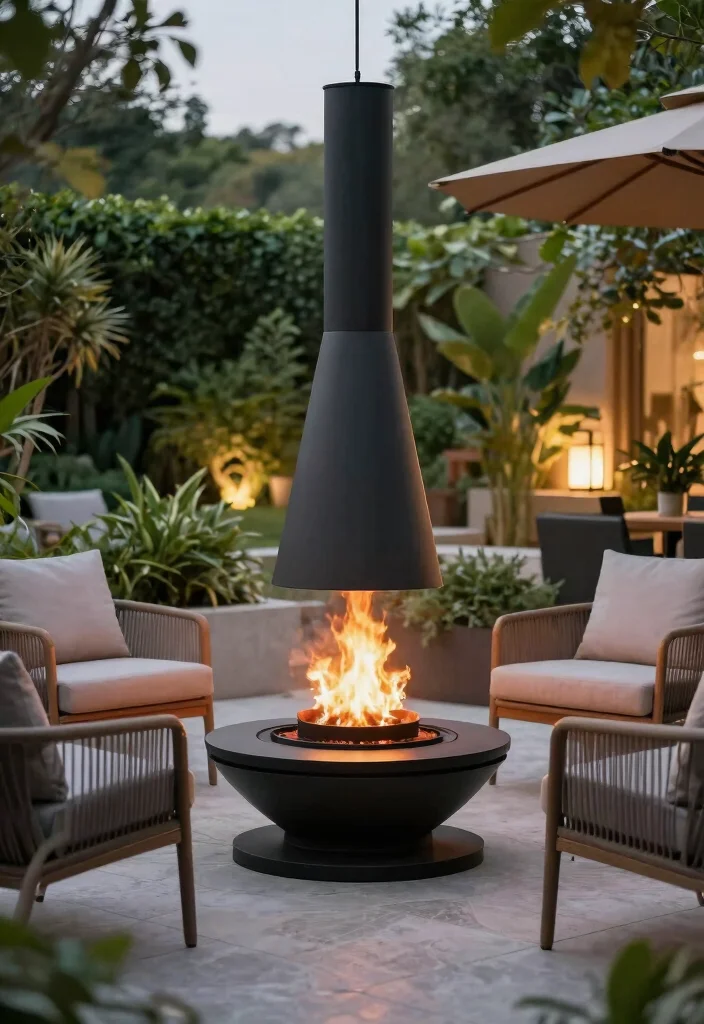 21 Stunning Chiminea Ideas for a Cozy Backyard Fire Must See 6. Eco Friendly Bioethanol Chiminea 0