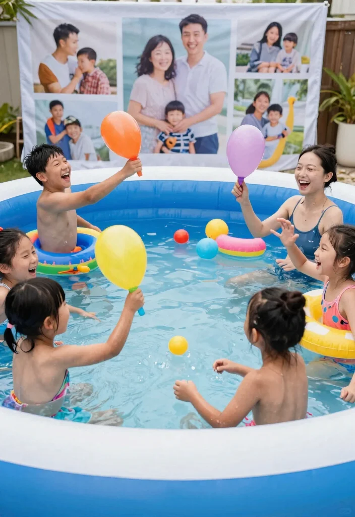 25 Best Inflatable Pool Ideas to Beat the Heat This Summer 12. Family Bonding Zone 0