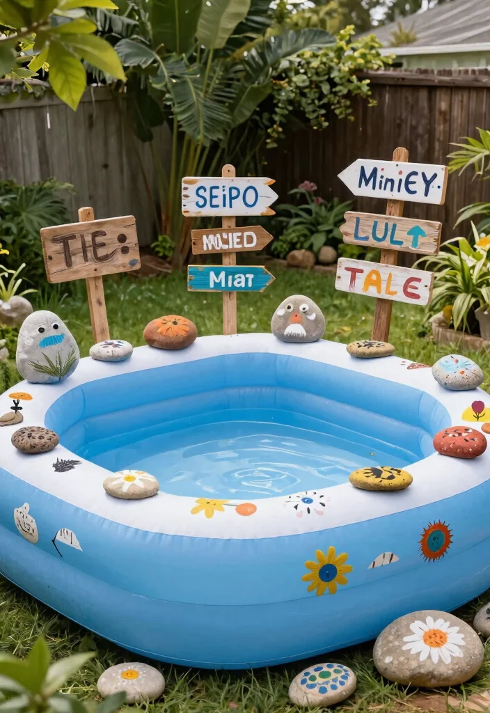 25 Best Inflatable Pool Ideas to Beat the Heat This Summer 21. DIY Pool Decorations 0