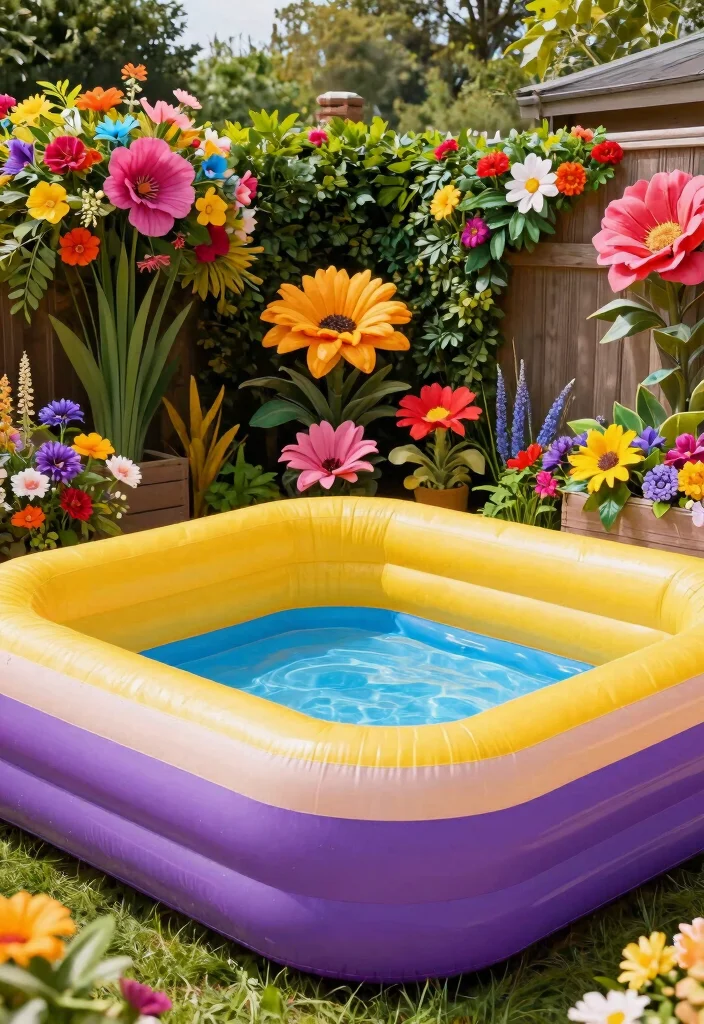 25 Best Inflatable Pool Ideas to Beat the Heat This Summer 25. Seasonal Decor Changes 0