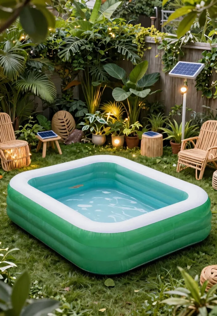 25 Best Inflatable Pool Ideas to Beat the Heat This Summer 9. Eco Friendly Pool 0