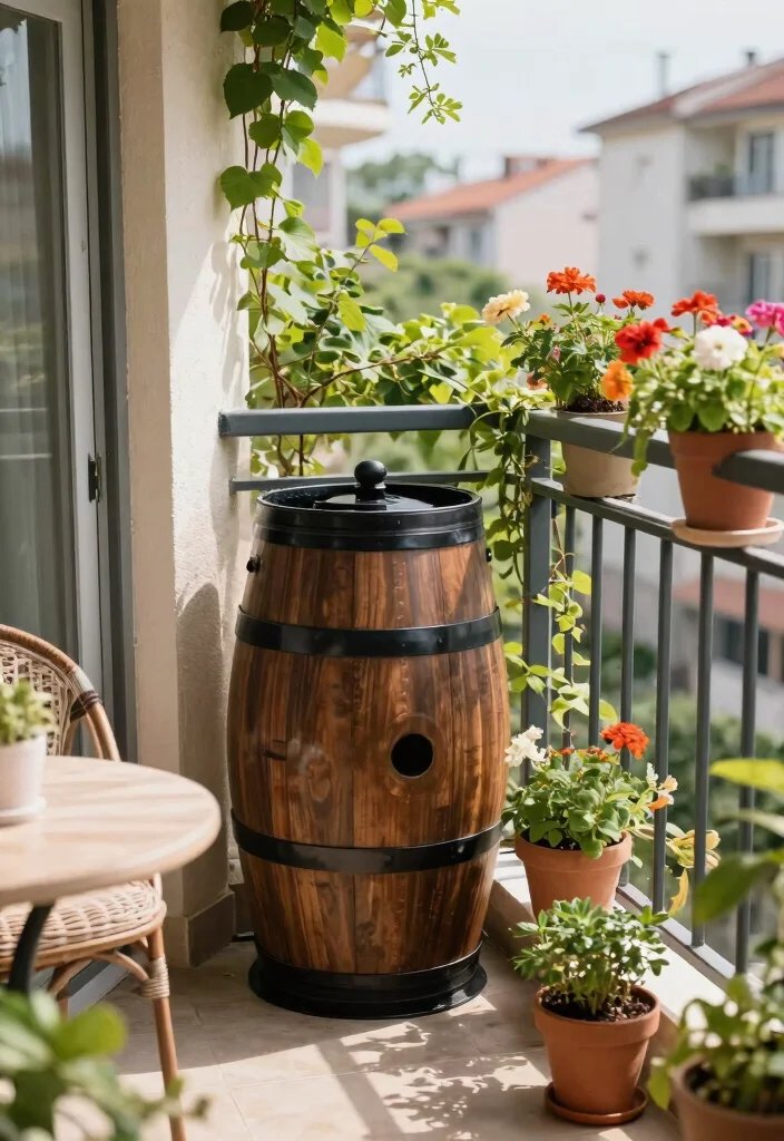 25 Clever Rain Barrel Ideas to Save Water and Money 12. Compact Rain Barrels for Small Spaces 0