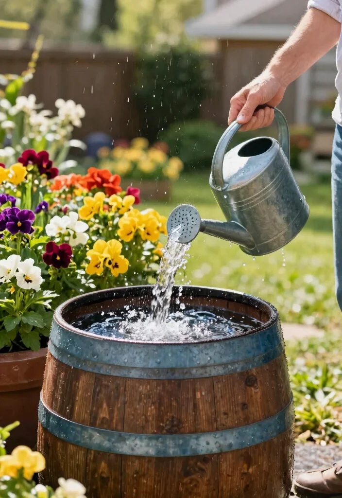 25 Clever Rain Barrel Ideas to Save Water and Money 17. Seasonal Rain Barrel Adjustments 0