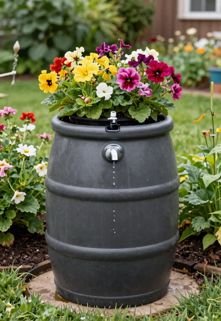 25 Clever Rain Barrel Ideas to Save Water and Money 21. Multi Purpose Rain Barrel Solutions 0