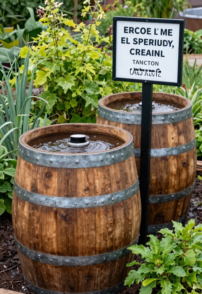 25 Clever Rain Barrel Ideas to Save Water and Money 5. Sustainable Barrel Ideas 0
