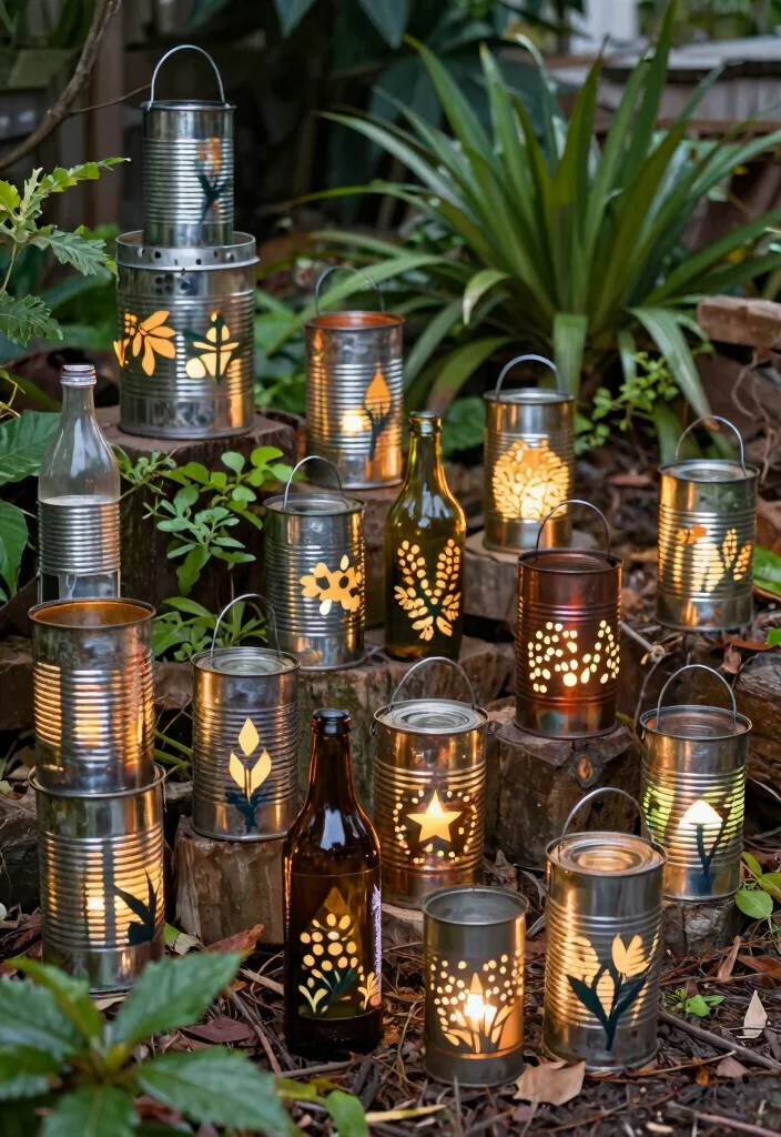 25 Magical Outdoor Lantern Ideas to Light Up Your Porch 15 25 Magical Outdoor Lantern Ideas to Light Up Your Porch 15. Upcycled Lanterns 0