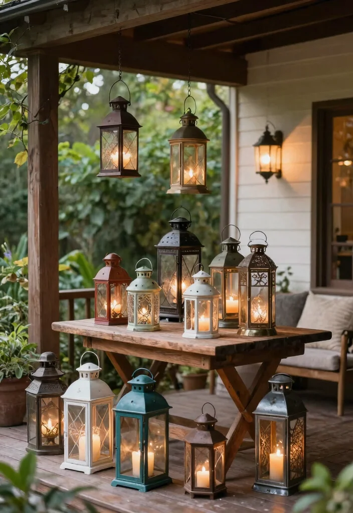 25 Magical Outdoor Lantern Ideas to Light Up Your Porch 4 25 Magical Outdoor Lantern Ideas to Light Up Your Porch 4. Vintage Lantern Collection 0