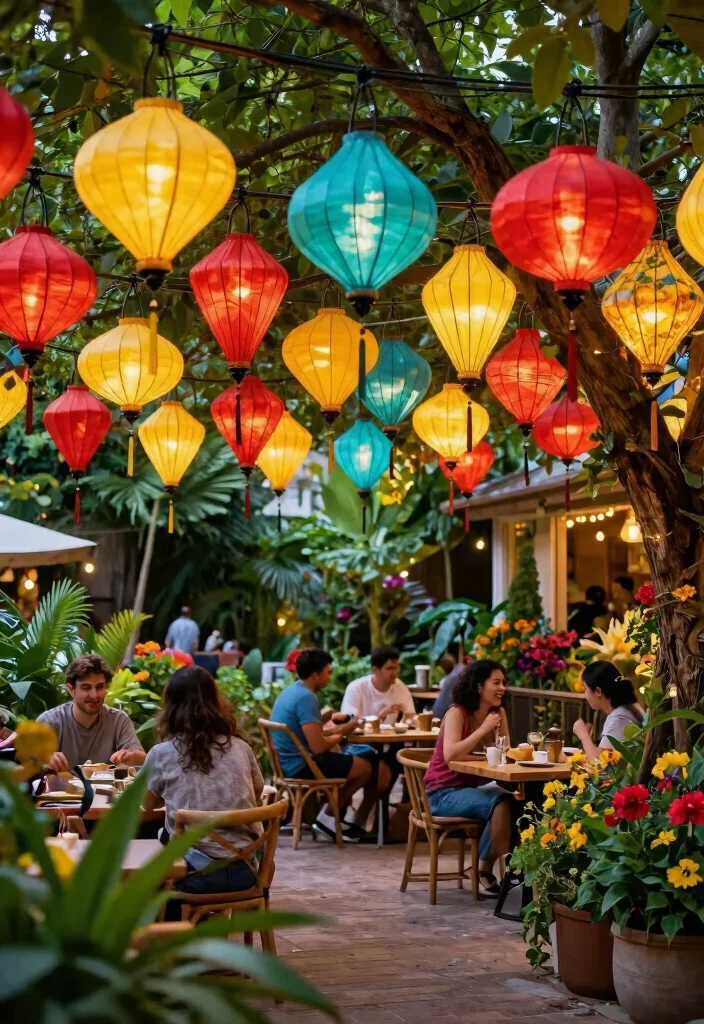 25 Magical Outdoor Lantern Ideas to Light Up Your Porch 9 25 Magical Outdoor Lantern Ideas to Light Up Your Porch 9. Colorful Lanterns 0