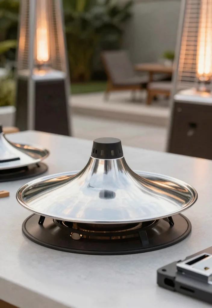5 Best Patio Heater Top Replacements to Fix Heat Reflectors 1 5 Best Patio Heater Top Replacements to Fix Heat Reflectors 1. Premium Aluminum Reflector 0