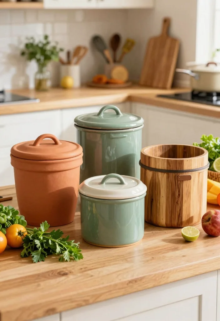 7 Aesthetic Pottery Compost Bin Ideas for Kitchen Counters Conclusion 0