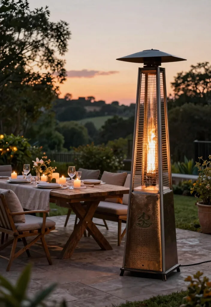 7 Best Fire Sense Patio Heater Reviews Top Rated 2. Fire Sense Hammered Bronze Patio Heater 0