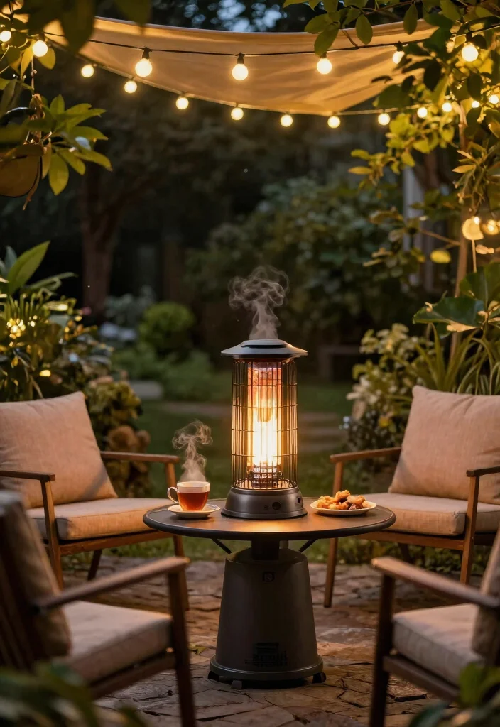 7 Best Fire Sense Patio Heater Reviews Top Rated 3. Fire Sense 61332 Tabletop Patio Heater 0