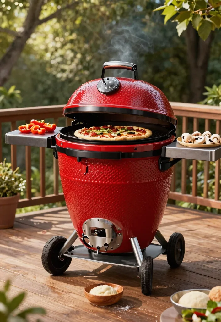 7 Best Kamado Grills for Pizza Making Crispy Crust 2. Kamado Joe Classic II 0