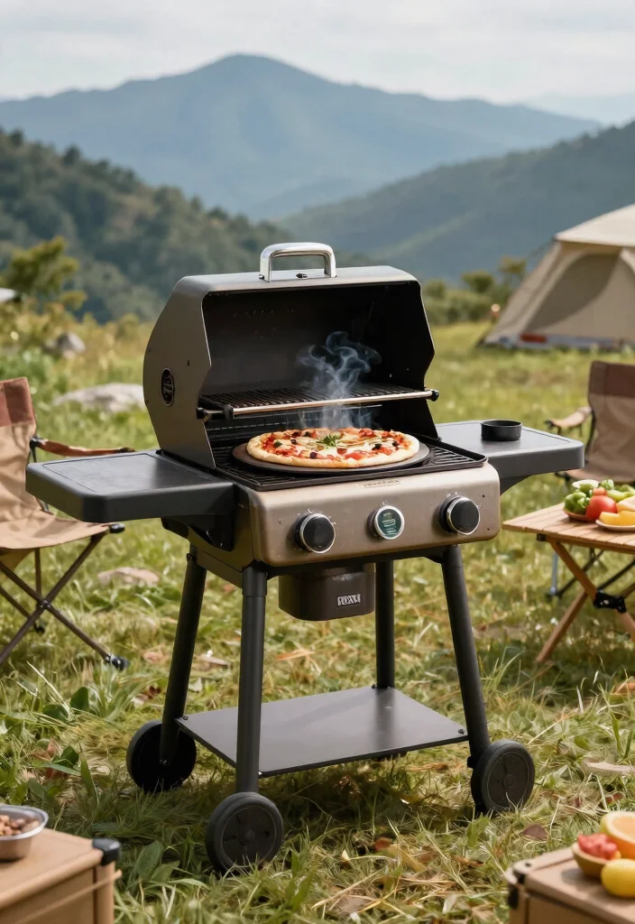 7 Best Kamado Grills for Pizza Making Crispy Crust 5. Green Mountain Grills Davy Crockett 0