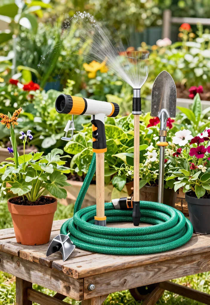 7 Essential Garden Hose Attachment Tips for Better Watering 7 7 Essential Garden Hose Attachment Tips for Better Watering 7. Embrace Multi functional Tools 0
