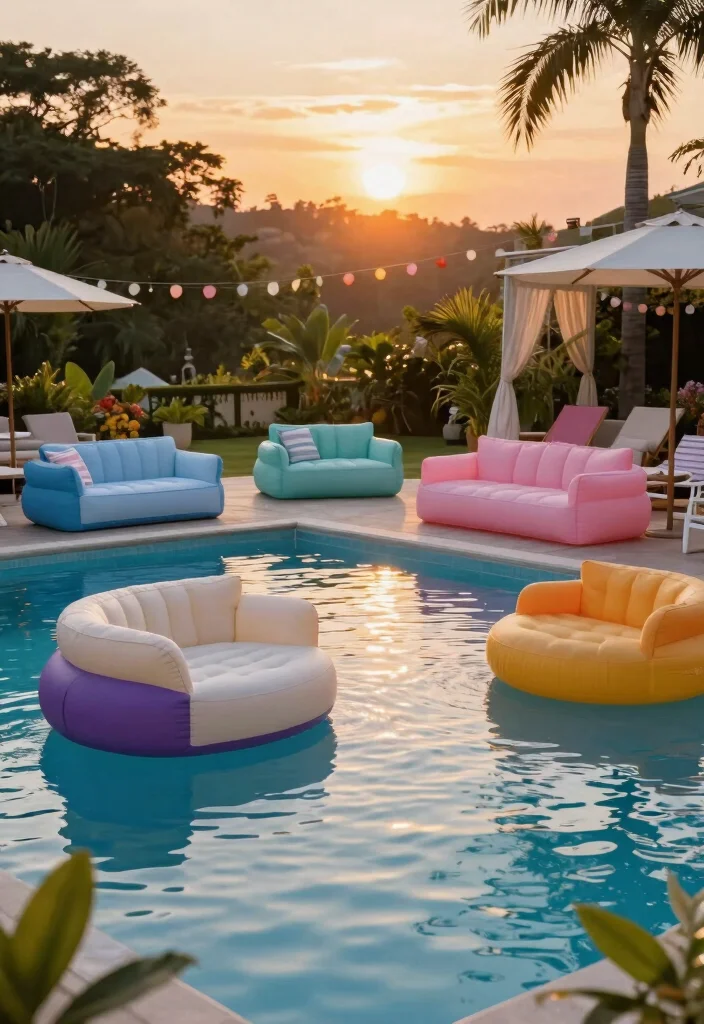 7 Luxurious Inflatable Sofa Pool Ideas Lounge in Style Conclusion 0