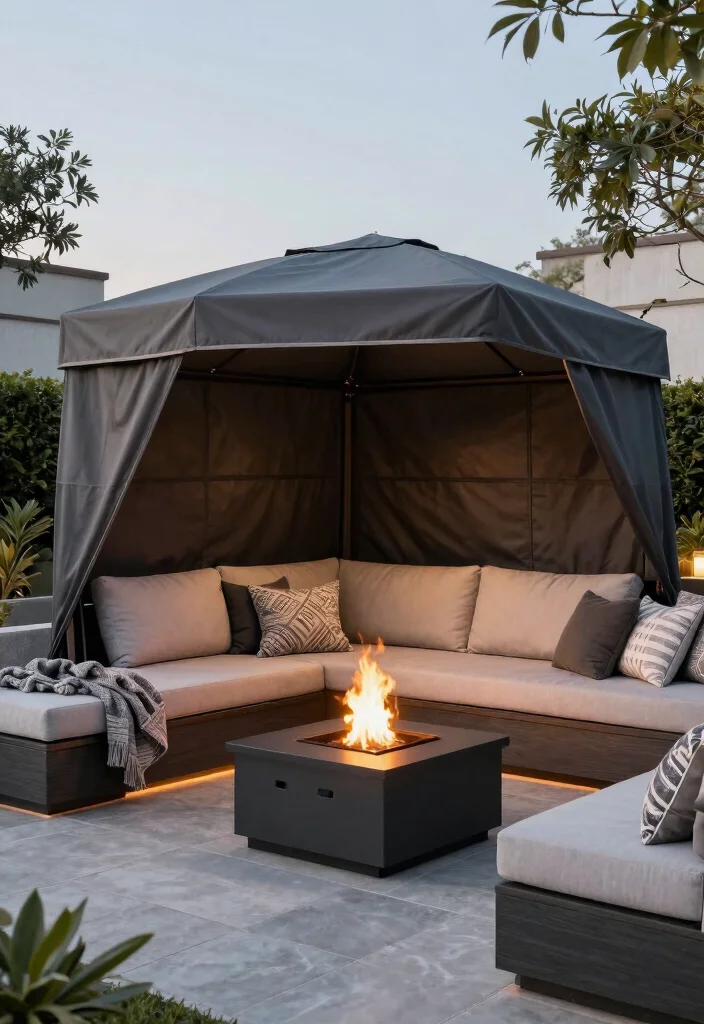 7 Smart Fire Pit Table Top Cover DIY Hacks Protect Your Pit 7. Versatile Multi Purpose Cover 0