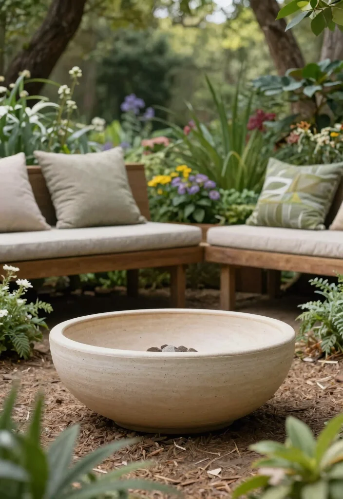 7 Stylish Ceramic Table Top Fire Pit Bowls for Your Boho Garden Decor 6. Eco Friendly Ceramic Fire Bowls 0