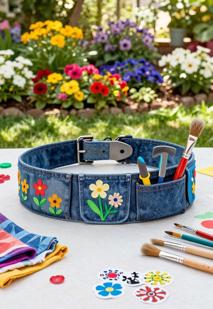 9 Adorable Kids Tool Belt Ideas for Little Helpers Safe Toys 4. DIY Craft Tool Belt 0