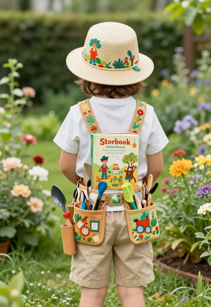 9 Adorable Kids Tool Belt Ideas for Little Helpers Safe Toys 9. Storybook Tool Belt 0