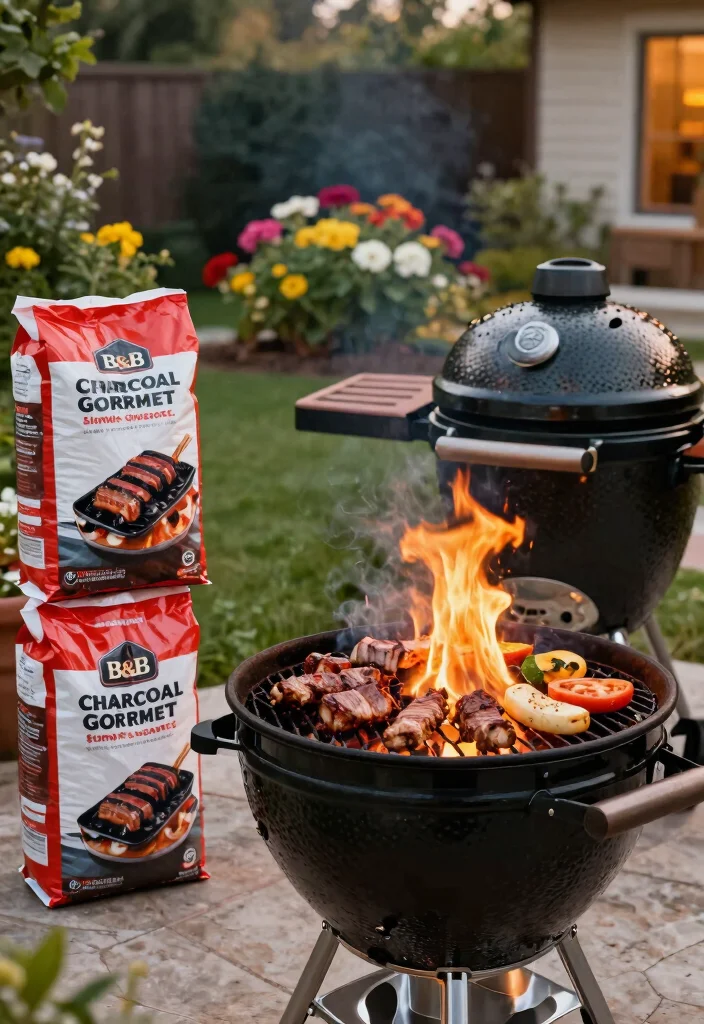 9 Best Charcoal for Kamado Grill Long Burn Time 8. BB Charcoal Gourmet Lump Charcoal 0
