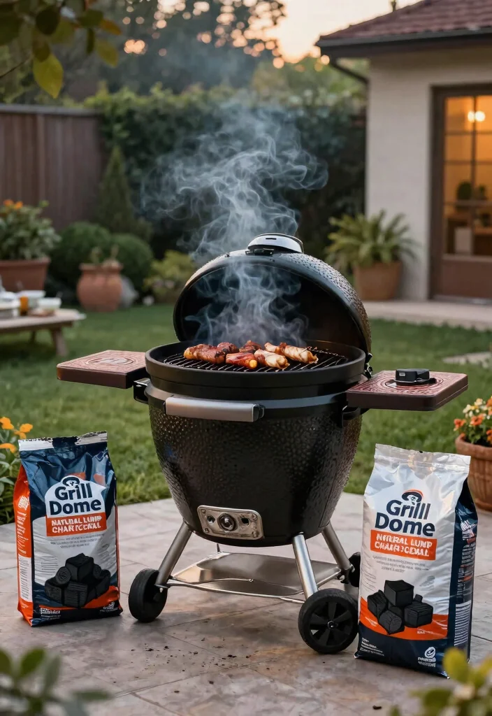 9 Best Charcoal for Kamado Grill Long Burn Time 9. Grill Dome Natural Lump Charcoal 0