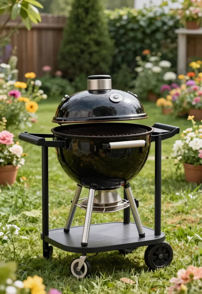 9 Best Kamado Grill with Cart Models for Easy Moving 4. Primo Ceramic Grill with Cart 0