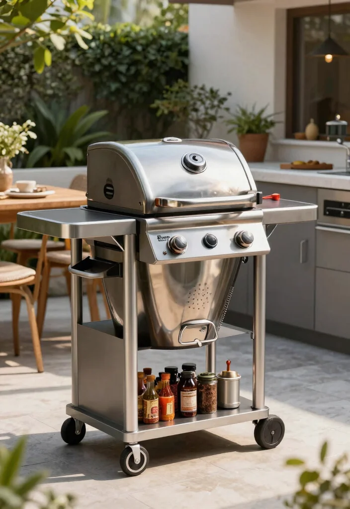 9 Best Kamado Grill with Cart Models for Easy Moving 8. Blaze Kamado Grill with Cart 0