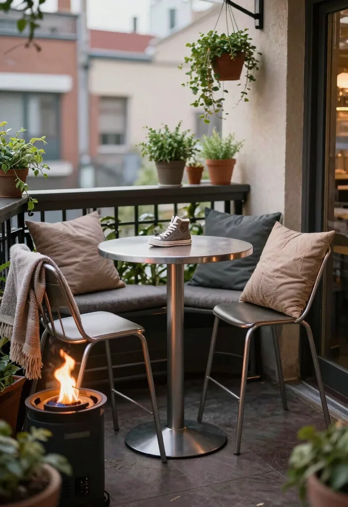 9 Best Outdoor High Top Table and Chairs With Fire Pit Setup 3. Versatile High Top Bistro Set 0