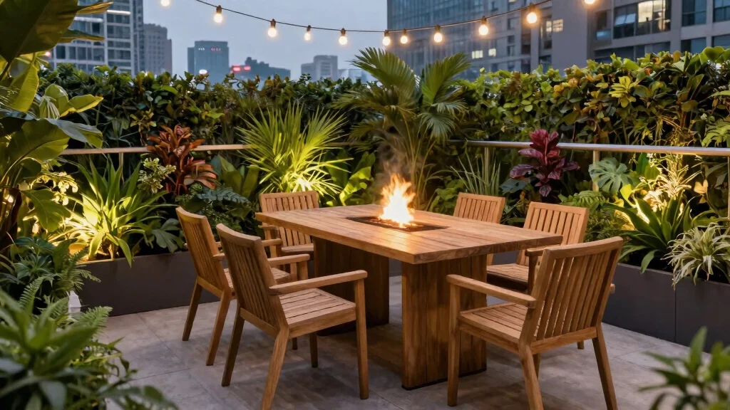 9 Best Outdoor High Top Table and Chairs With Fire Pit Setup