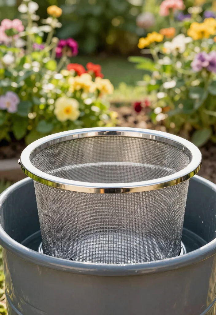 9 Best Rain Barrel Filter Ideas for Clean Garden Water 1. Mesh Screen Filters 0