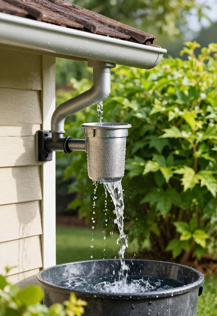 9 Best Rain Barrel Filter Ideas for Clean Garden Water 4. Gutter Downspout Filters 0
