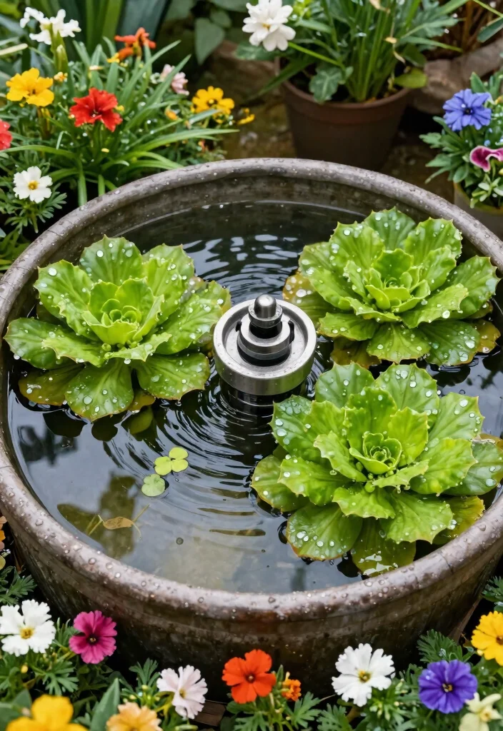 9 Best Rain Barrel Filter Ideas for Clean Garden Water 7. Floating Filter Systems 0