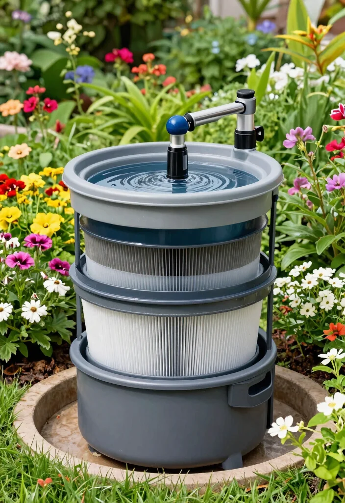 9 Best Rain Barrel Filter Ideas for Clean Garden Water 9. Multi layer Filtration Systems 0